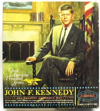 Aurora 1/12 John F. Kennedy Great American Presidents Series, 851-149 plastic model kit